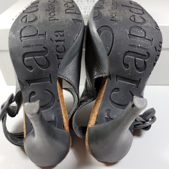Pedro Garcia Yelena Leather Slingback Pumps - Picture 9 of 12